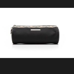 277. Burberry cylindrical cosmetic or pencil pouch